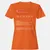 Baseball Player Women's T-Shirt - Orange - 11
