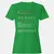 Baseball Player Women's T-Shirt - Irish Green - 7