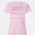 Baseball Player Women's T-Shirt - Light Pink - 9