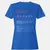 Basketball Player Women's T-Shirt - Royal - 14
