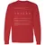 Air Force Veteran Long Sleeve T-Shirt - Red - 14