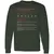 Air Force Veteran Long Sleeve T-Shirt - Forest Green - 4