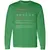 Air Force Veteran Long Sleeve T-Shirt - Irish Green - 10