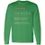 Army Veteran Long Sleeve T-Shirt - Irish Green - 10