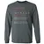 Army Veteran Long Sleeve T-Shirt - Dark Heather - 15