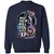What Doesn't Kill You Dragon Classic Unisex Sweatshirt - Navy - 2