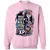 What Doesn't Kill You Dragon Classic Unisex Sweatshirt - Light Pink - 3