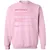 Army Veteran Classic Unisex Sweatshirt - Light Pink - 3