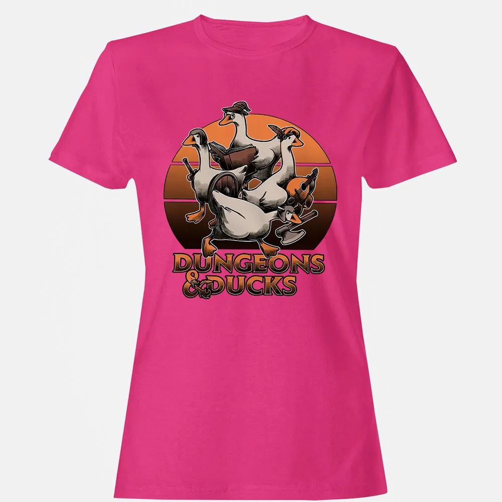 Dungeons And Ducks Women's T-Shirt - Heliconia - 6