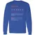 Attorney Stats Long Sleeve T-Shirt - Royal - 8
