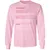 Attorney Stats Long Sleeve T-Shirt - Light Pink - 3