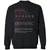 Attorney Stats Classic Unisex Sweatshirt - Black - 1