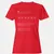 Baseball Mom Women's T-Shirt - Red - 13