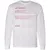 Actress Stats Long Sleeve T-Shirt - White - 5