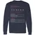 Actress Stats Long Sleeve T-Shirt - Navy - 2