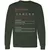 Actress Stats Long Sleeve T-Shirt - Forest Green - 4