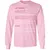 Actress Stats Long Sleeve T-Shirt - Light Pink - 3