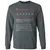 Basketball Player Long Sleeve T-Shirt - Dark Heather - 15