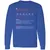 Baseball Player Long Sleeve T-Shirt - Royal - 8