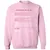 Baseball Player Classic Unisex Sweatshirt - Light Pink - 3