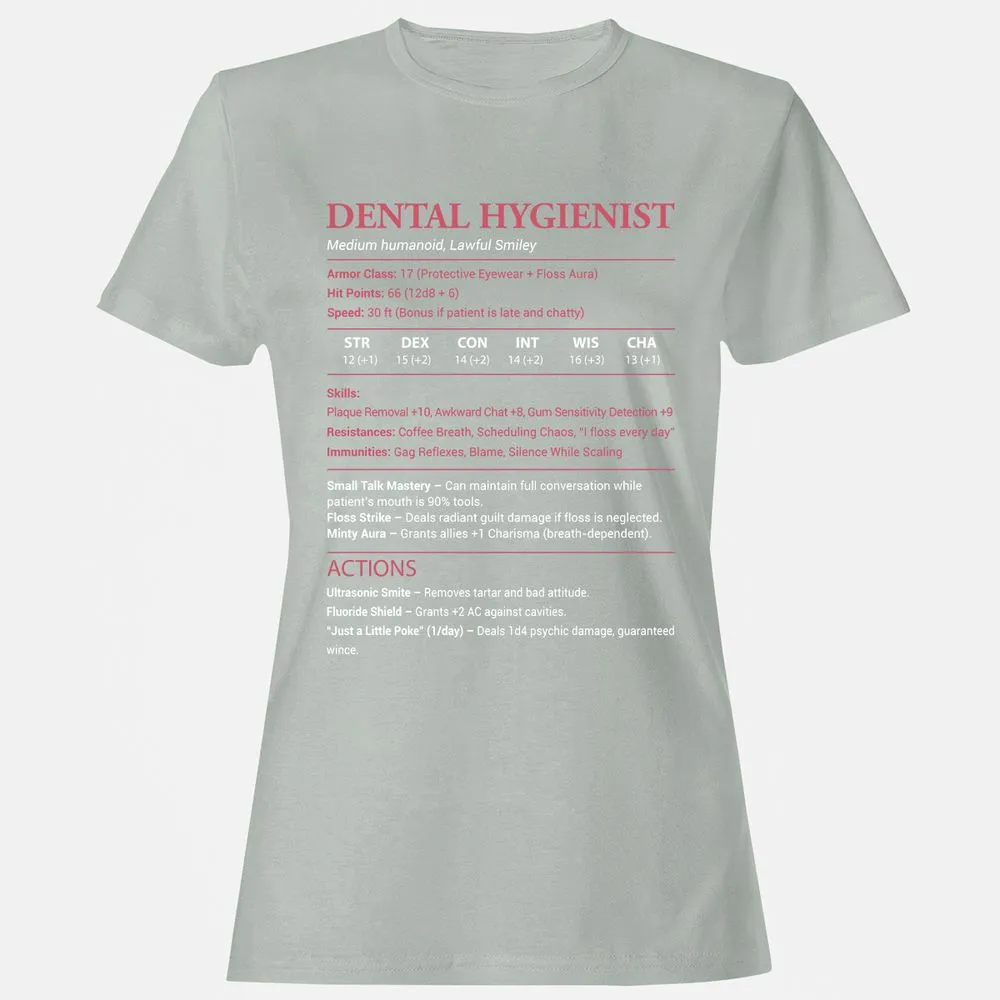 Dental Hygienist Women's T-Shirt - Ash - 2