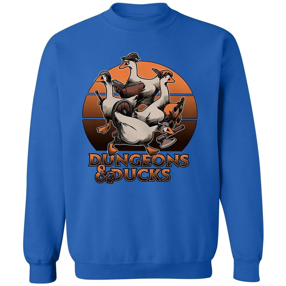 Dungeons And Ducks Classic Unisex Sweatshirt - Royal - 9