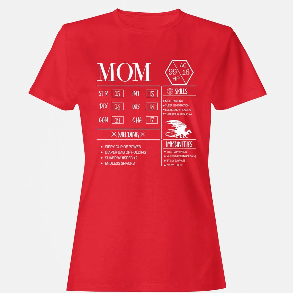 Mom New Women's T-Shirt - Red - 13