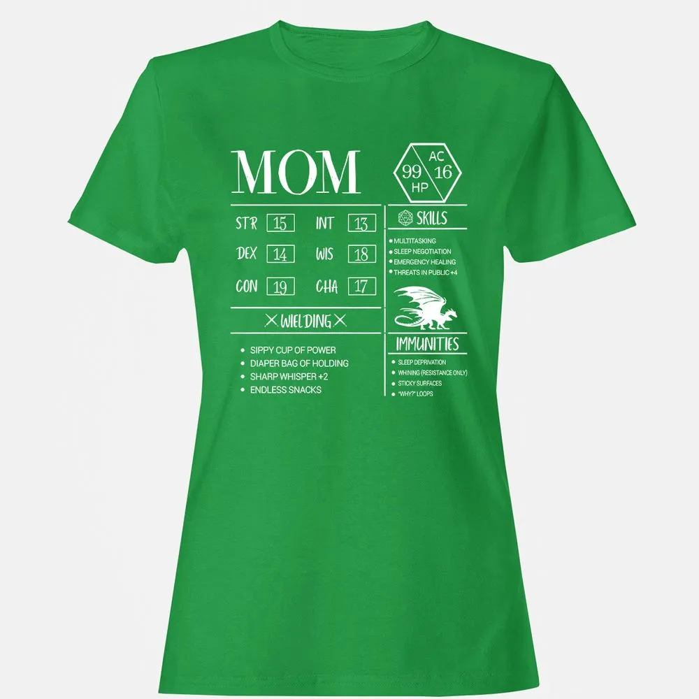 Mom New Women's T-Shirt - Irish Green - 7