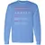 Basketball Mom Long Sleeve T-Shirt - Carolina Blue - 12