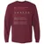 Basketball Dad Long Sleeve T-Shirt - Maroon - 11