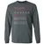 Basketball Dad Long Sleeve T-Shirt - Dark Heather - 15