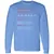 Basketball Dad Long Sleeve T-Shirt - Carolina Blue - 12