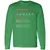 Basketball Dad Long Sleeve T-Shirt - Irish Green - 10