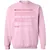 Basketball Mom Classic Unisex Sweatshirt - Light Pink - 3
