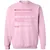 Basketball Dad Classic Unisex Sweatshirt - Light Pink - 3