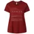 Archivist Stats Ladies Curvy Jersey - Cardinal - 10