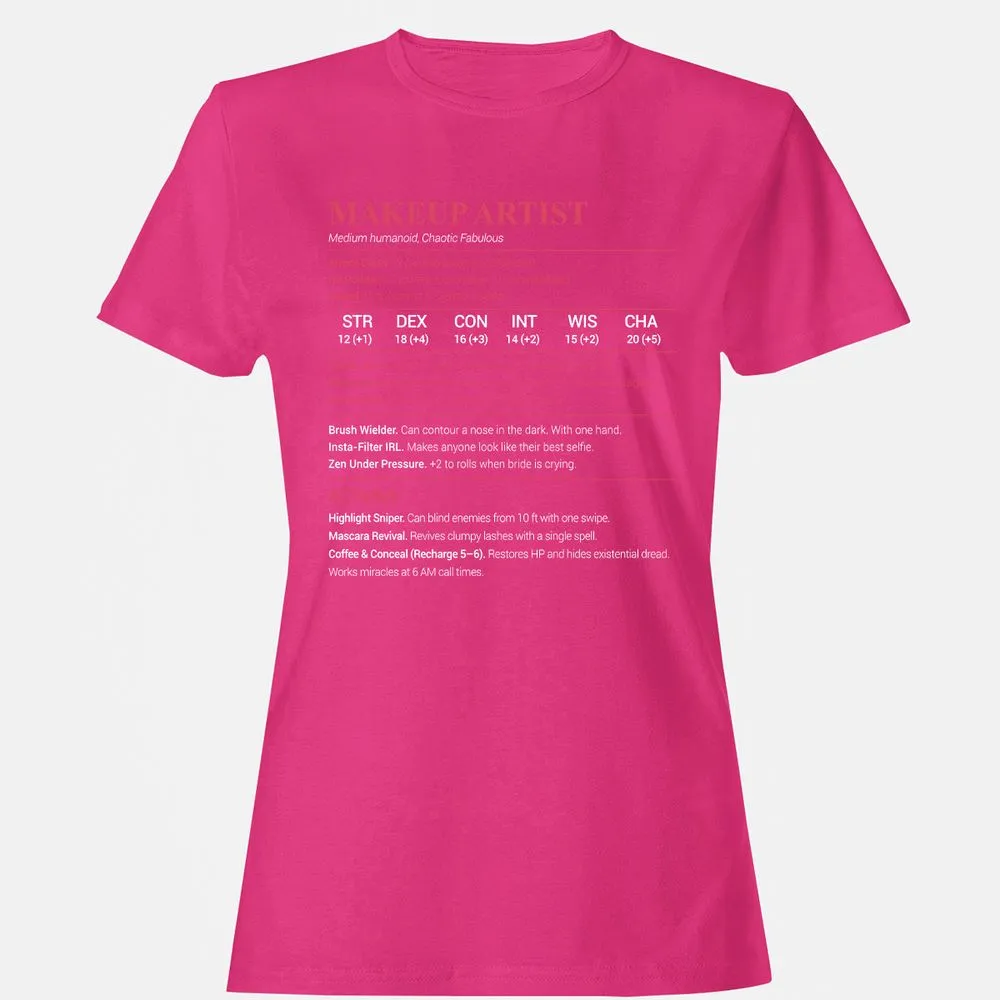 Makeup Artist Women's T-Shirt - Heliconia - 6