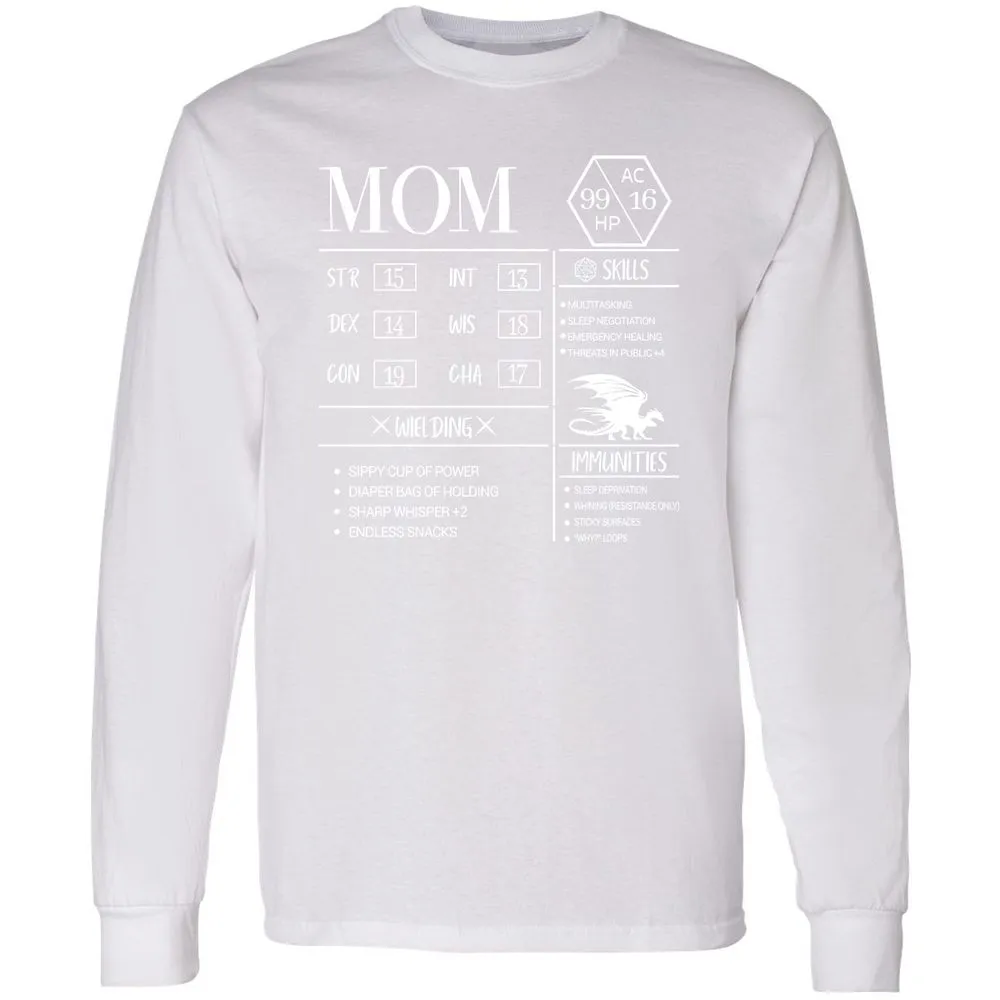Mom New Long Sleeve T-Shirt - White - 5
