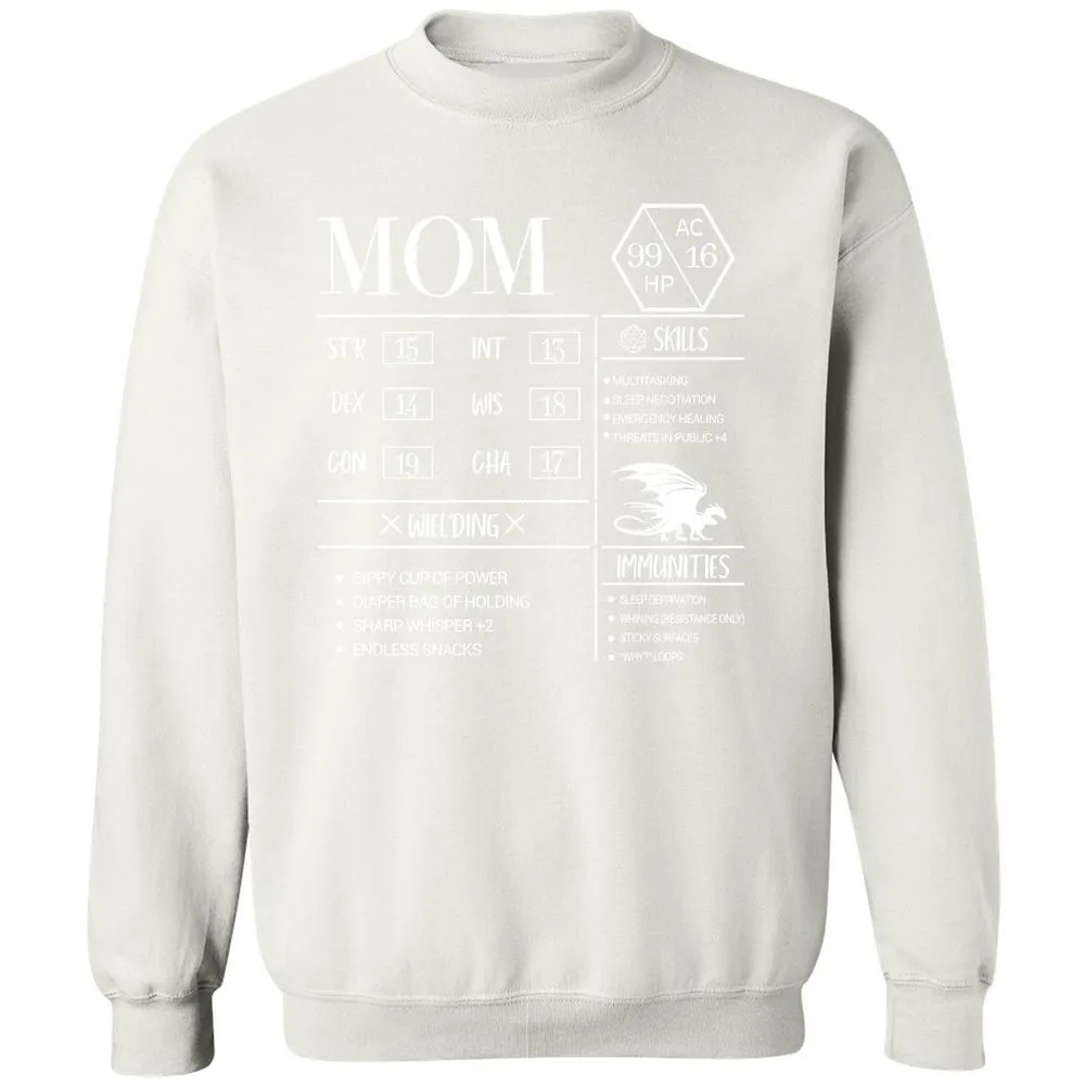 Mom New Classic Unisex Sweatshirt - White - 12