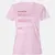 Banker Stats Women's T-Shirt - Light Pink - 9