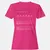 Banker Stats Women's T-Shirt - Heliconia - 6