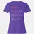 Banker Stats Women's T-Shirt - Purple - 12