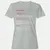 Banker Stats Women's T-Shirt - Ash - 2