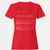 Banker Stats Women's T-Shirt - Red - 13