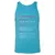 Anesthesiologist Stats Unisex Jersey Tank - Aqua Triblend - 3