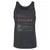 Bestie Stats Unisex Jersey Tank - Dark Grey Heather - 6