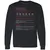 Archivist Stats Long Sleeve T-Shirt - Black - 1