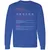 Archivist Stats Long Sleeve T-Shirt - Royal - 8