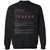 Archivist Stats Classic Unisex Sweatshirt - Black - 1