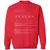 Archivist Stats Classic Unisex Sweatshirt - Red - 5